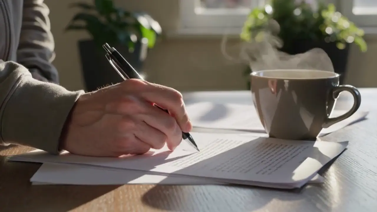 Bod ondertekenen met het biedcertificaat erbij